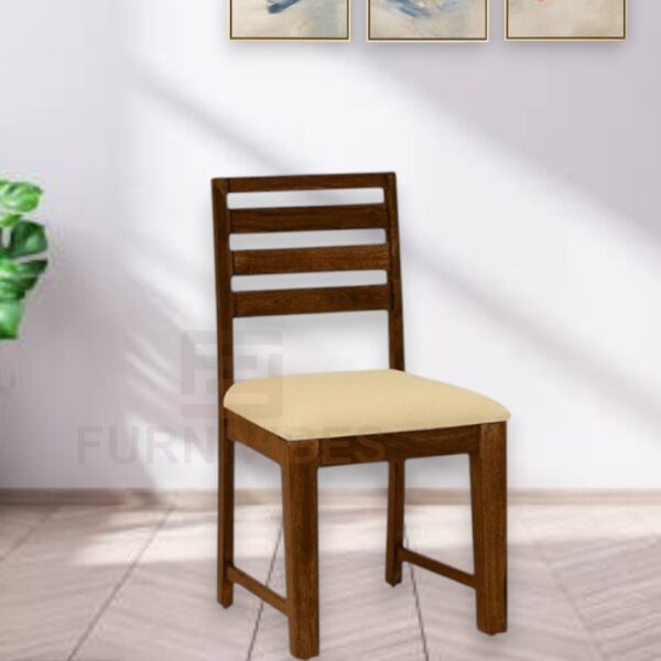 Solid Sheesham Wood Multipurpose Chair in a Teak Finish, Perfect for Living Room, Bedroom, Garden, or Balcony
